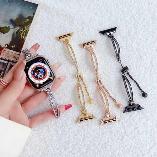 Fashion Diamond-Studded Metal Band for Apple Watch（ZBB-126）