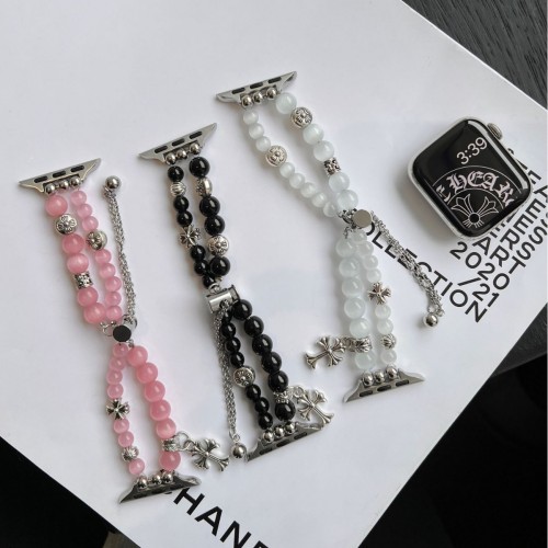 Chrome Hearts Cat Eye Zipper Strap for Apple Watch（ZBB-114）