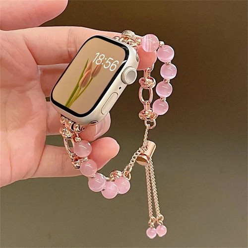 Women’s Cat Eye Jewelry Metal Strap for Apple Watch（ZBB-088）